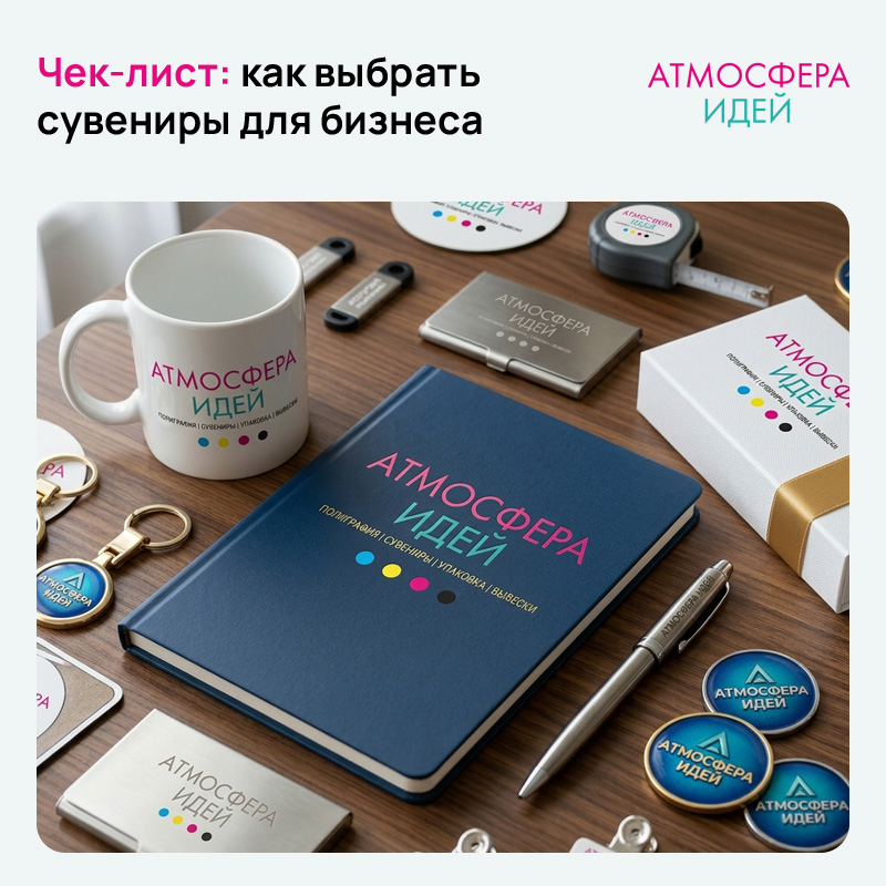 Корпоративные сувениры для бизнеса: чек-лист выбора